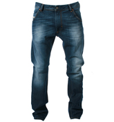Diesel Larkee 8MD Dark Denim Regular Fit Jeans -