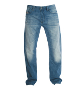 Diesel Larkee 8MX Mid Blue Denim Comfort Fit