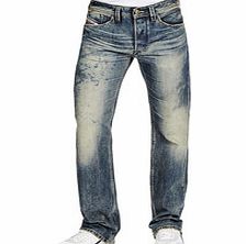 Larkee distressed pure cotton jeans