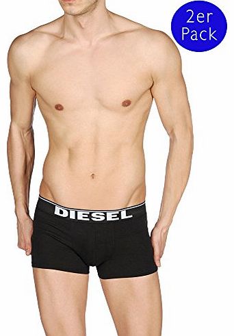 Diesel Men Boxer Shorts Pant 2 Pack Trunk Korytwopack - Black: : Large