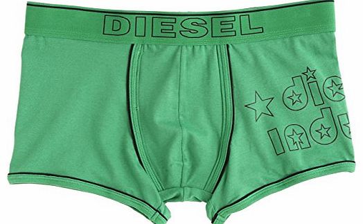 Diesel Men Boxer Shorts UMBX Shawn Pant Stars Unicolor - Green: : X-Large