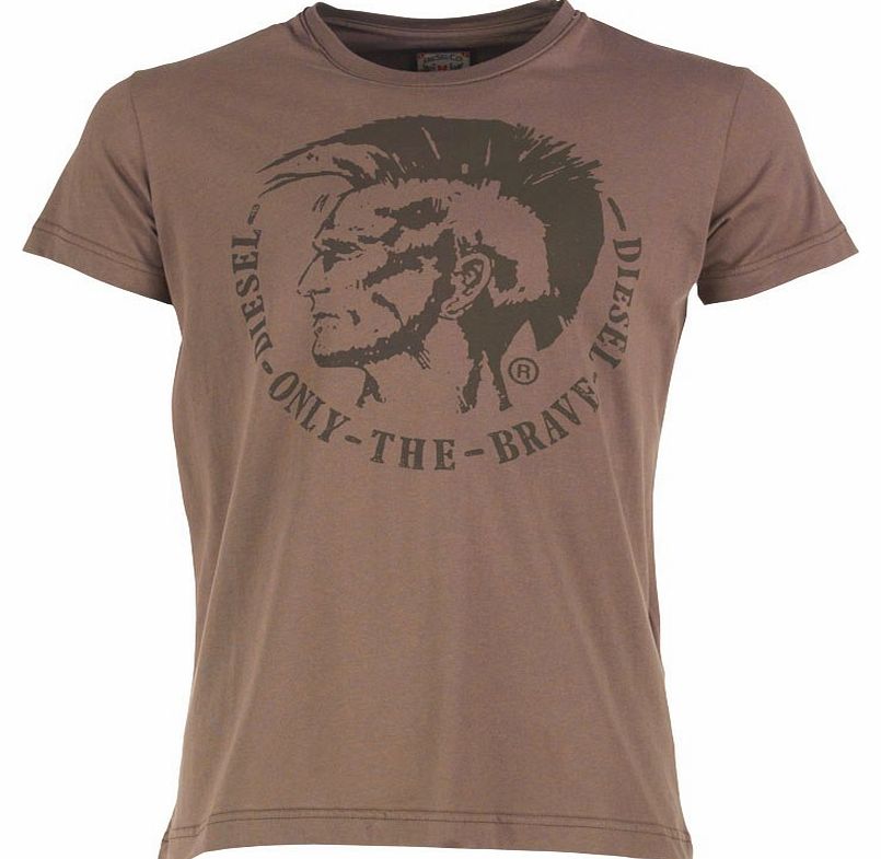 Diesel Mens Achel T-Shirt Black