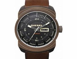 Diesel Mens Black Brown Watch