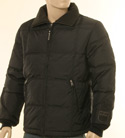 Diesel Mens Black Padded High Neck Jacket