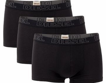 Diesel Mens Boxer Shorts Essential 00SAB2-0JADN Pack of 3 - XL, black (900)