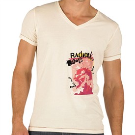 Diesel Mens Crecer RS T-Shirt Ecru