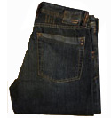 Mens Diesel Dark Distressed Effect Denim Regular Fit Button Fly Jeans 34 Leg