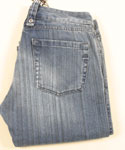 Mens Diesel Mid Blue Denim Worn Effect Button Fly Jeans 34 Leg