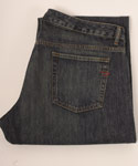 Mens Diesel Rabox Button Fly Dark Denim Jeans 34 Leg
