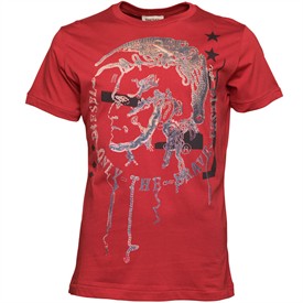 Diesel Mens Muela RS T-Shirt Red