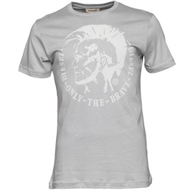 Diesel Mens Nana RS T-Shirt Grey
