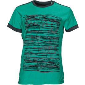 Diesel Mens Ocho RS T-Shirt Green