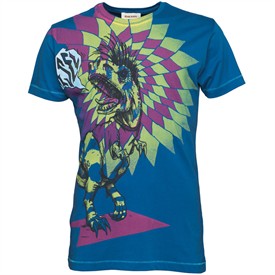 Diesel Mens Onion 2 T-Shirt Navy/Green