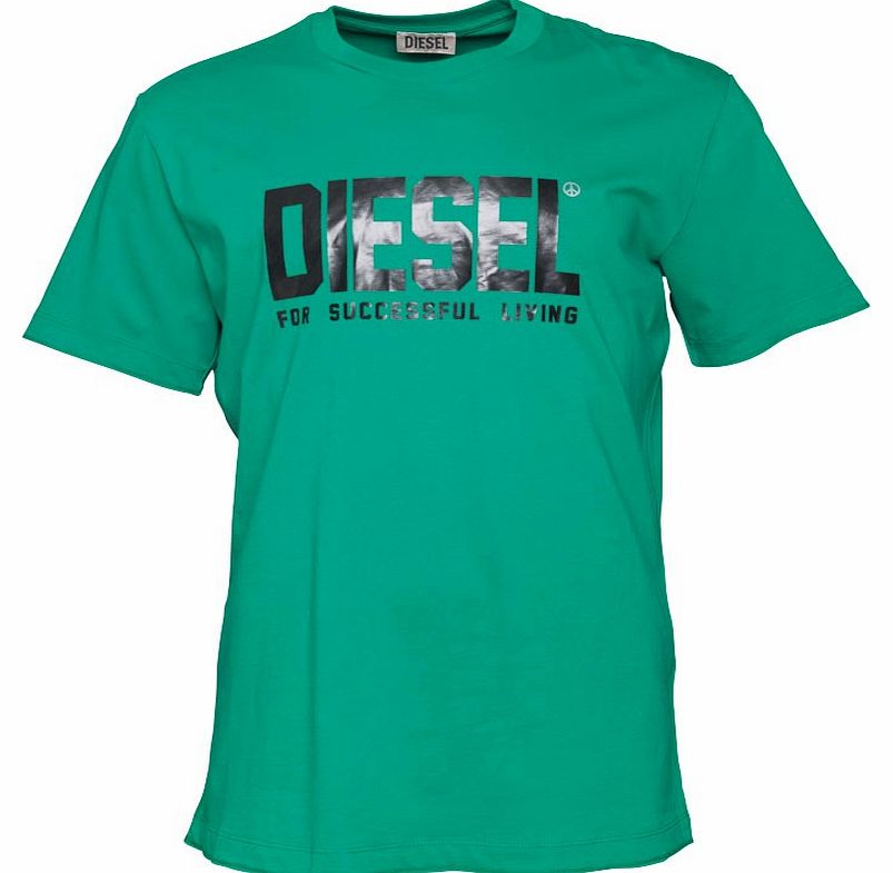 Diesel Mens T-Life-R T-Shirt 5DI Green
