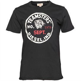 Diesel Mens Temigox T-Shirt Black