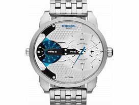 Diesel Mini Daddy Silver Multifunction Watch