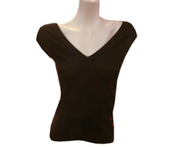 Off shoulder long sleeved top