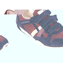 Paratroop Parawil Violet Velcro Trainer