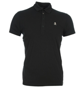 Diesel Pensa Black Polo Shirt