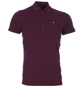 Diesel Pensa Purple Polo Shirt