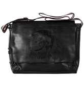 Ralph Black Messenger Bag