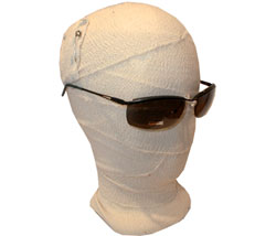 Diesel Rimless square sunglasses