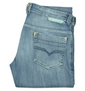 Diesel (Safado) Faded Denim Slim Fit Button Fly Jeans