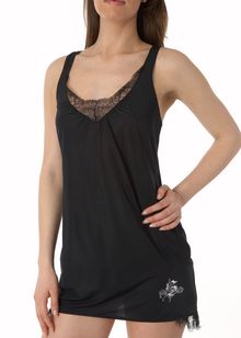 Seethrough Microfibre chemise