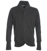 Diesel Smaw Grey Shaw Collar Cardigan