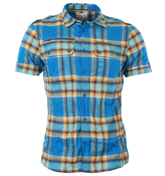 Diesel Squatic Blue Check Shirt