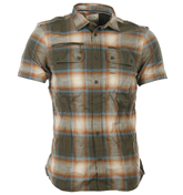 Diesel Squatic Green Check Shirt