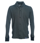 Diesel Stells Navy and Grey Fleck Buttoned