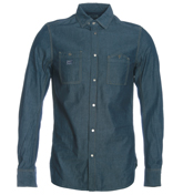 Diesel Sworkee Dark Denim Shirt