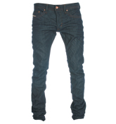 Diesel Thavar 880G Dark Denim Skinny Fit Jeans -