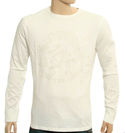 Diesel White Long Sleeve T-Shirt