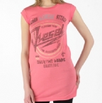 Diesel Womens Boxih-FX T-Shirt Pink