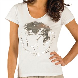 Diesel Womens Taxyno Maglietta T-Shirt White