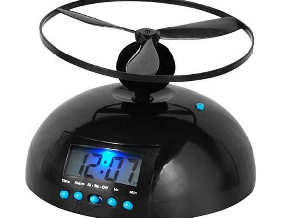 Digiflex  Flying Helicopter Novelty Alarm Clock Gadget