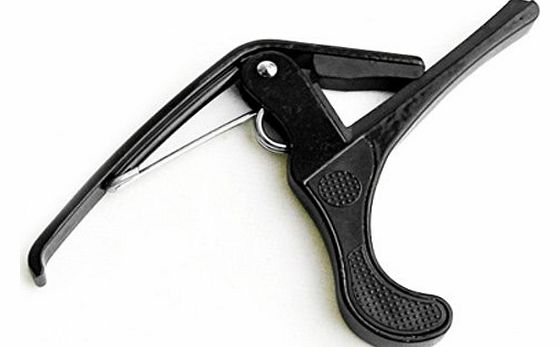  Guitar Capo Clamp For Electric And Acoustic Guitar Black