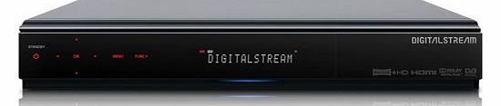 Digital Stream DHR8205U Set-Top Box with Freeview  HD, 500GB HDD and 3x USB