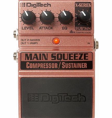 DigiTech  XMS Main Squeeze Compressor/Sustainer Guitar Pedal