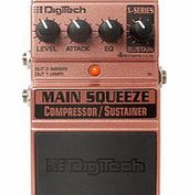 Digitech XMS Main Squeeze Compressor Pedal