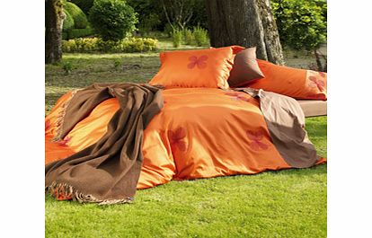 Diletto Casa Shamrock Orange Bedding Duvet Cover Single