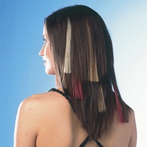 clip on hair colours