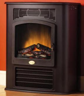 Dimplex MIR40 4000W Hydronic Stove in Black