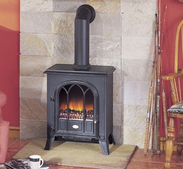 REC20R RECTORY Electric Stove in Black
