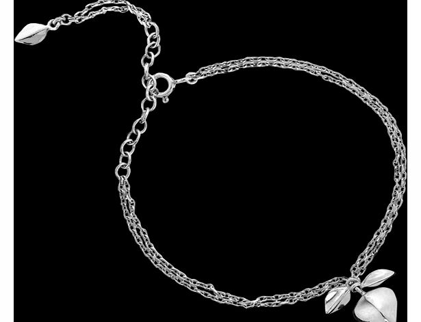 Dinny Hall Sterling Silver Lotus Petal Bracelet