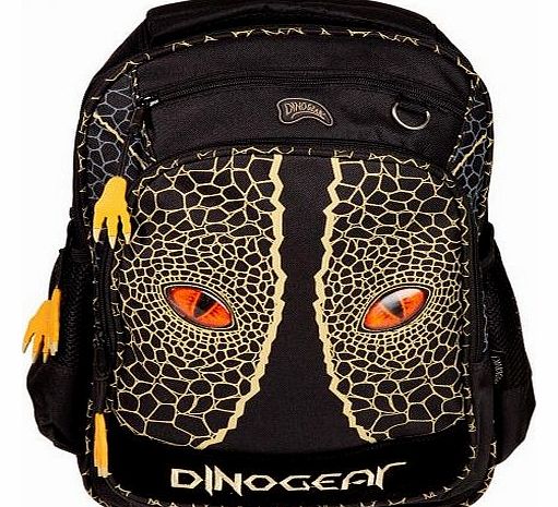 Dinogear Lights 3D Childrens Backpack 3D Double Eye Size Large