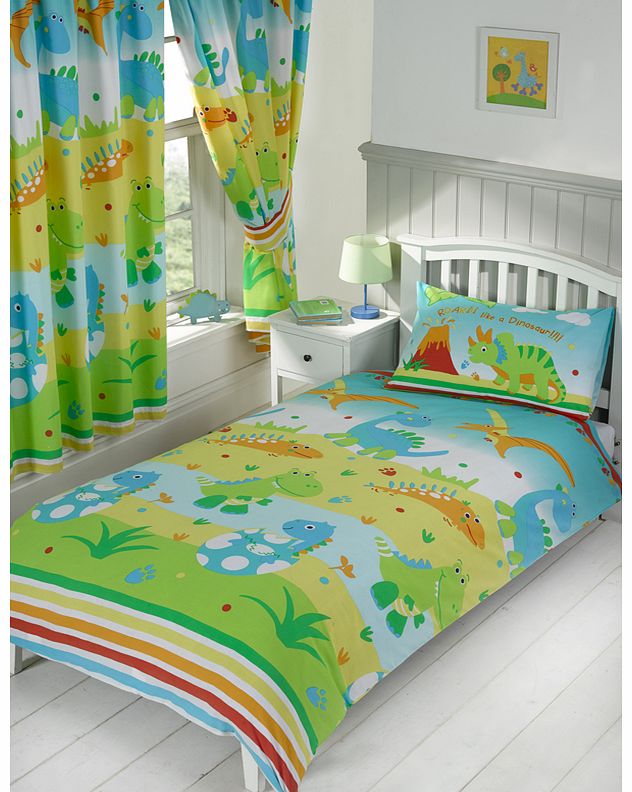 Dinosaurs Roar Like a Dinosaur Single Duvet Cover and