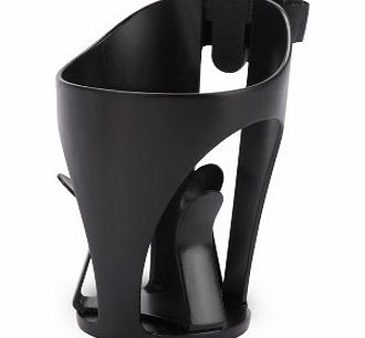 Diono Stroller Cup/ Bottle Holder Self Adjusting with Universal Attachment (Black)